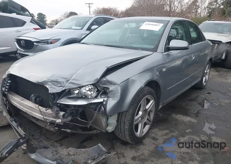 2008 Audi A4 2.0T z USA, uszkodzony, nr VIN WAUDF78E48A119228